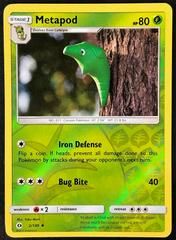 sm1 sm1-2-Metapod-pc-Reverse Holo