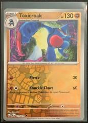 sv2 sv2-115-Toxicroak-pc-Reverse Holo