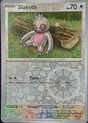 sv2 sv2-160-Slakoth-pc-Reverse Holo