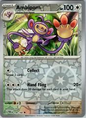 sv4 sv4-146-Ambipom-pc-Reverse Holo