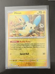 sv4 sv4-61-Minun-pc-Reverse Holo