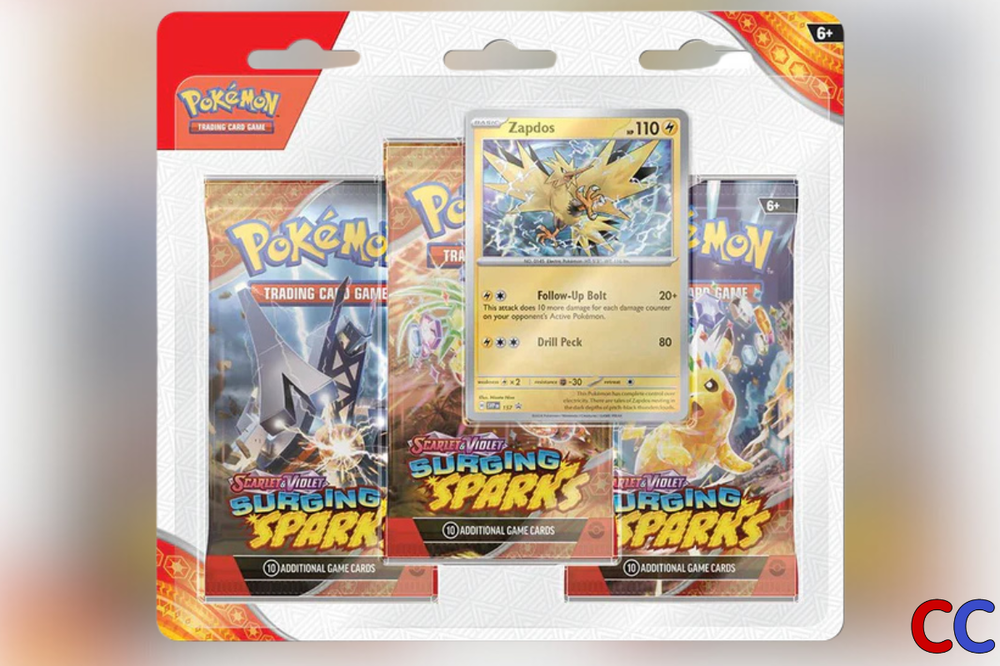 Zapdos Triple Blister Pack