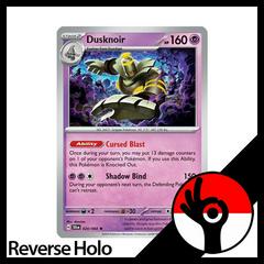 sv6pt5 sv6pt5-20-Dusknoir-pc-Reverse Holo