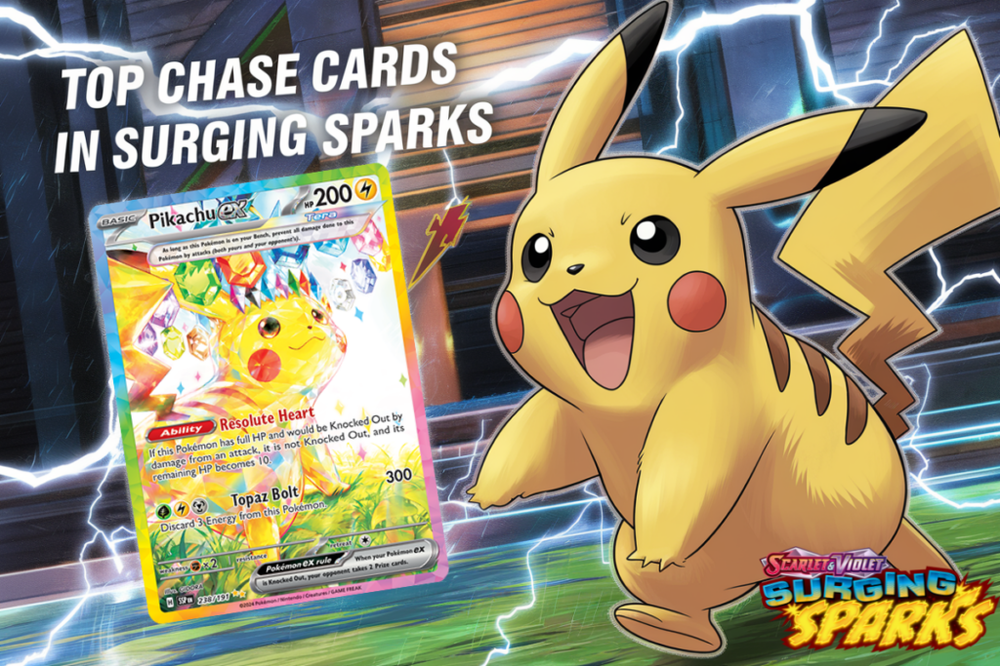 Top 7 Chase Cards in Surging Sparks (Most Valuable List)