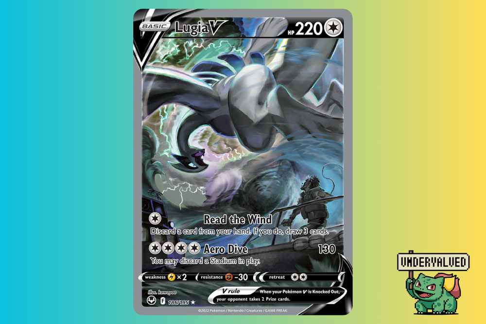 2. Lugia V Alternate Art (Silver Tempest)