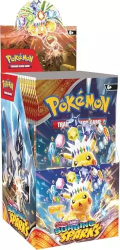 Pokémon TCG: Scarlet & Violet Surging Sparks 1/2 Booster Box (18 Booster Packs)