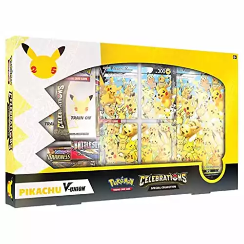 Pokémon Celebrations Special Pikachu V-Union Collection Box