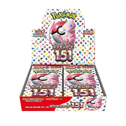 Pokemon Scarlet & Violet Japanese 151 Box