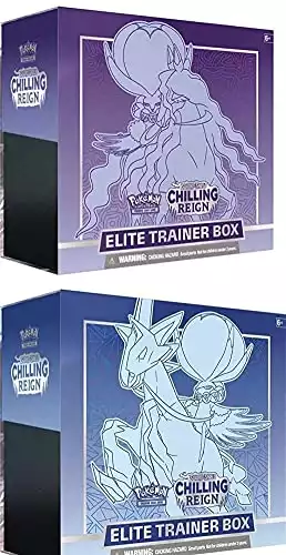 Pokemon TCG Sword and Shield Chilling Reign x2 Elite Trainer Boxes