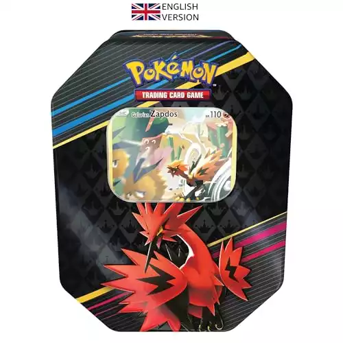 Pokémon TCG: Crown Zenith Tin Galarian Zapdos