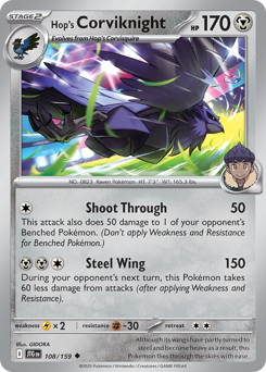 sv9 sv9-108-Hop's Corviknight