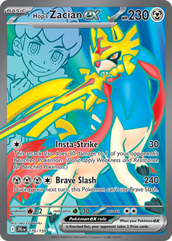 sv9 sv9-176-Hop's Zacian ex