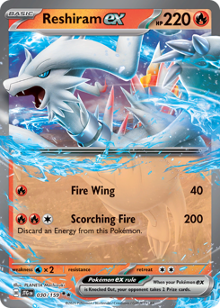 sv9 sv9-30-Reshiram ex