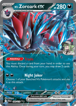 sv9 sv9-98-N's Zoroark ex