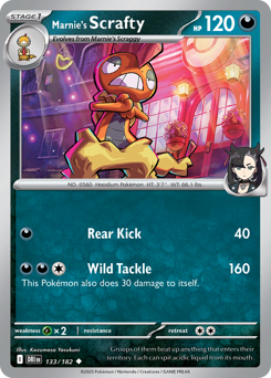 sv10 sv10-133-Marnie's Scrafty