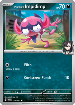 sv10 sv10-134-Marnie's Impidimp