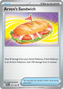 sv10 sv10-161-Arven's Sandwich