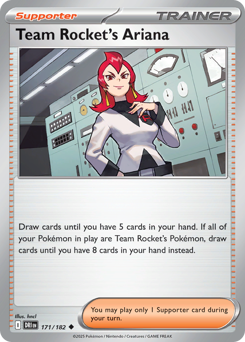 sv10 sv10-171-Team Rocket's Ariana
