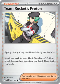 sv10 sv10-177-Team Rocket's Proton