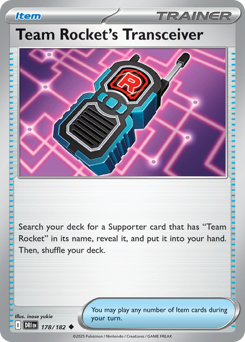 sv10 sv10-178-Team Rocket's Transceiver
