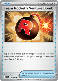 sv10 sv10-179-Team Rocket's Venture Bomb