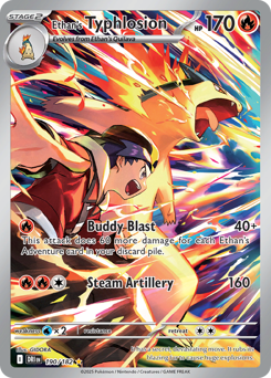 sv10 sv10-190-Ethan's Typhlosion