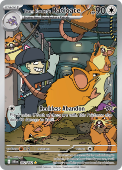 sv10 sv10-202-Team Rocket's Raticate