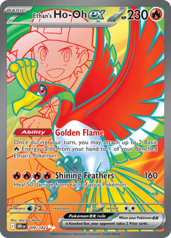 sv10 sv10-209-Ethan's Ho-Oh ex