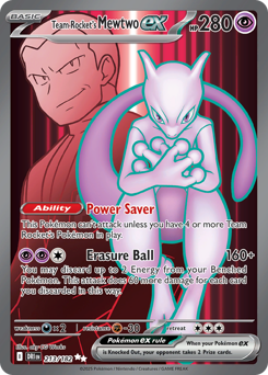 sv10 sv10-213-Team Rocket's Mewtwo ex