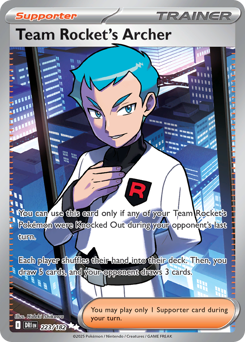 sv10 sv10-223-Team Rocket's Archer