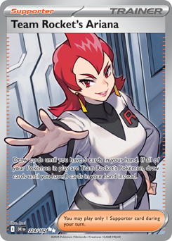 sv10 sv10-224-Team Rocket's Ariana