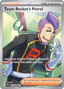 sv10 sv10-226-Team Rocket's Petrel