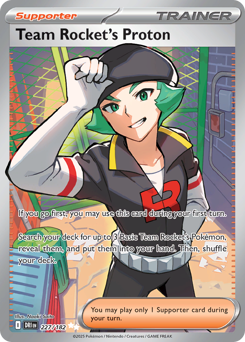 sv10 sv10-227-Team Rocket's Proton