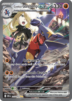 sv10 sv10-232-Cynthia's Garchomp ex