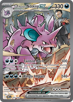 sv10 sv10-233-Team Rocket's Nidoking ex