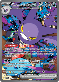 sv10 sv10-234-Team Rocket's Crobat ex