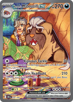 sv10 sv10-235-Arven's Mabosstiff ex