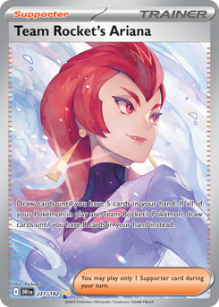 sv10 sv10-237-Team Rocket's Ariana