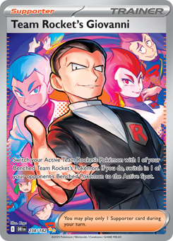 sv10 sv10-238-Team Rocket's Giovanni