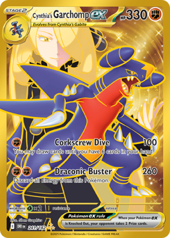 sv10 sv10-241-Cynthia's Garchomp ex