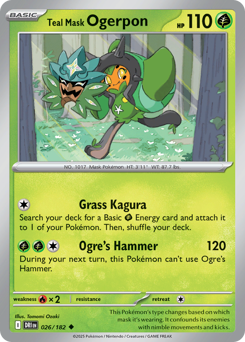 sv10 sv10-26-Teal Mask Ogerpon