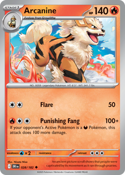 sv10 sv10-28-Arcanine