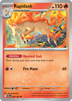 sv10 sv10-30-Rapidash