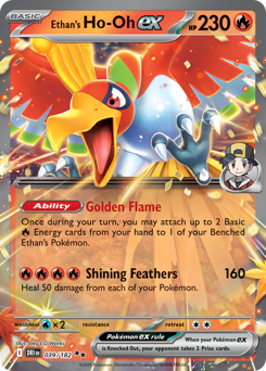 sv10 sv10-39-Ethan's Ho-Oh ex