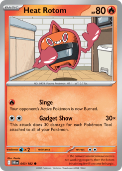 sv10 sv10-43-Heat Rotom