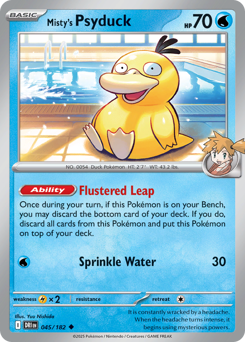 sv10 sv10-45-Misty's Psyduck