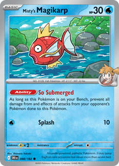 sv10 sv10-48-Misty's Magikarp