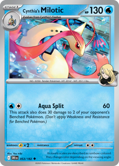 sv10 sv10-53-Cynthia's Milotic