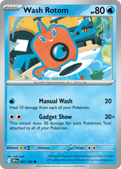 sv10 sv10-61-Wash Rotom