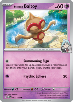 sv10 sv10-83-Steven's Baltoy